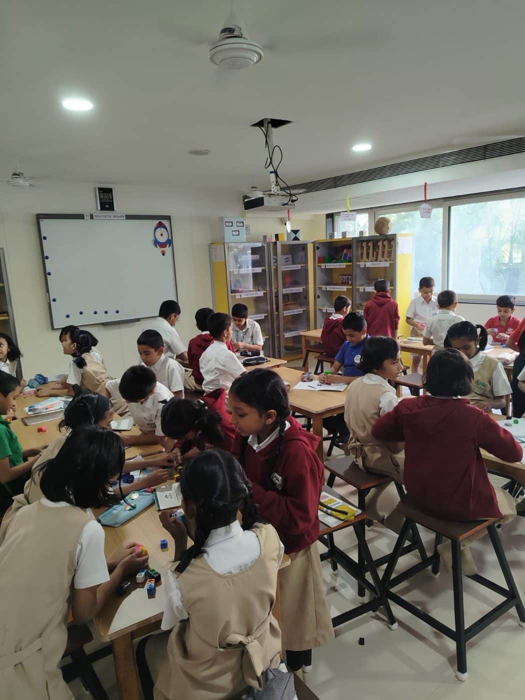 Math Lab at Dr. Kalmadi Shamarao High School, Baner