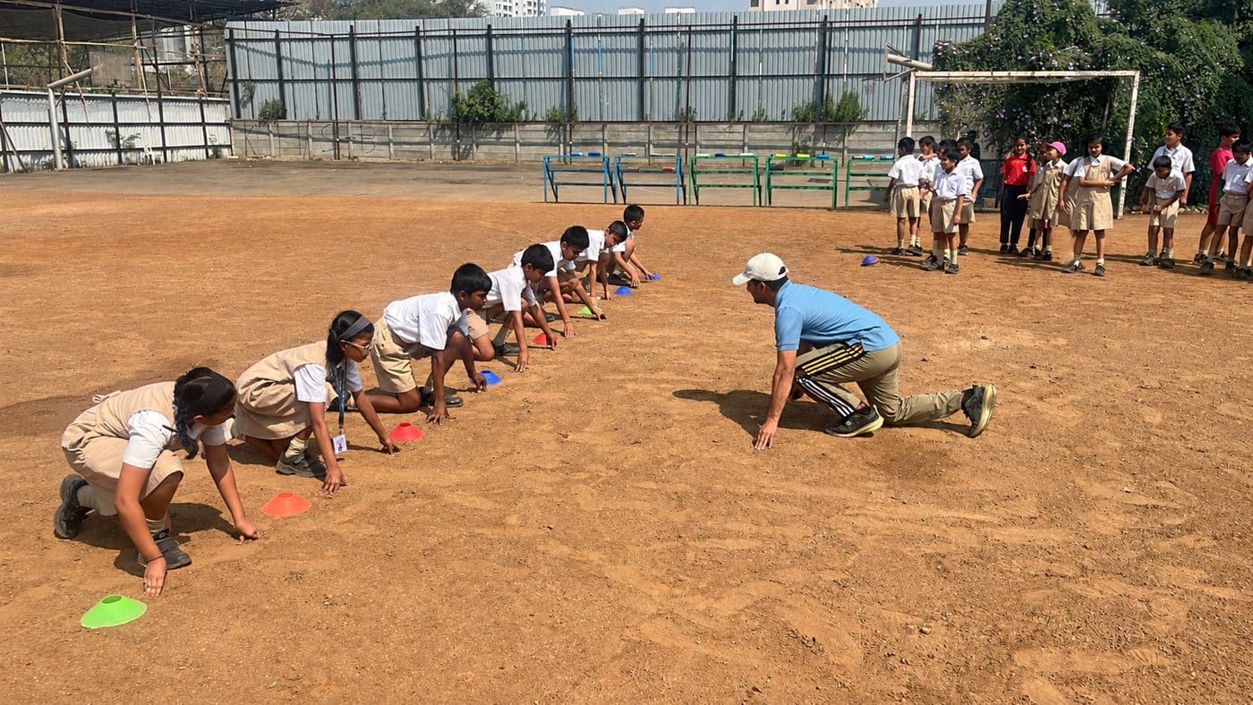 Playground at Dr. Kalmadi Shamarao High School, Baner