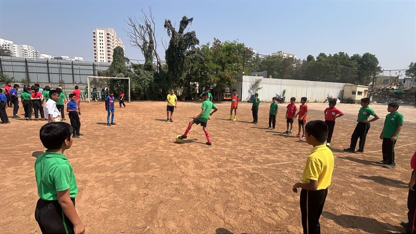 Playground at Dr. Kalmadi Shamarao High School, Baner