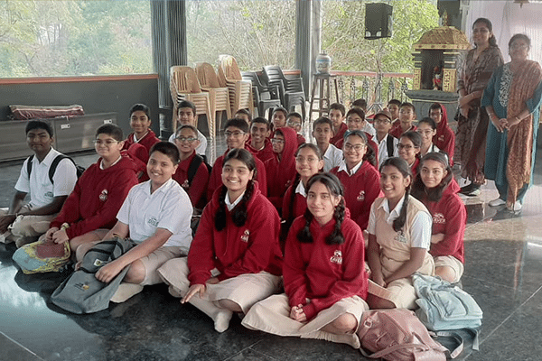 Students experienced Bhagavad Gita teachings through interactive Gita Mela, connecting spiritual wisdom with everyday life joyfully.