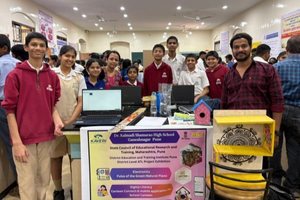 KHSG student presented the projects at state level ATL exhibition