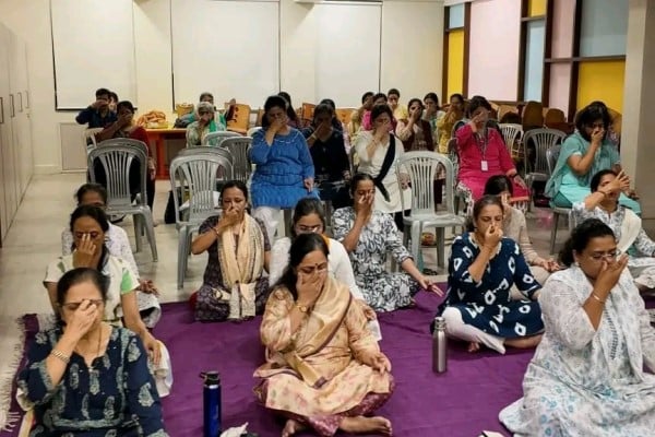 Students and staff celebrated Yoga Day through wellness, meditation, music, and mindfulness.