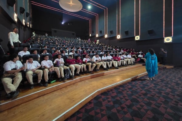 Students enjoyed an inspiring cinematic journey, exploring wisdom, discipline, determination, and meaningful cultural learning.