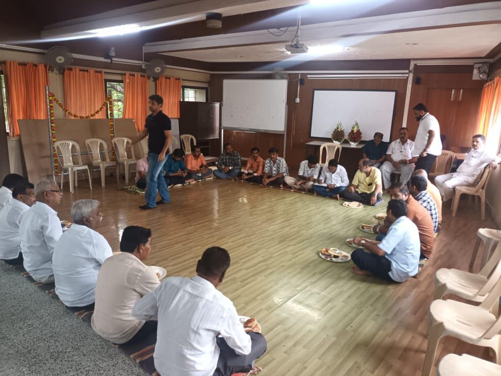 group lunch of Gratitude day