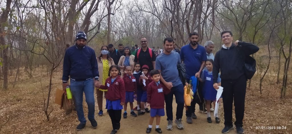 Sr.KG. father child trek (6)