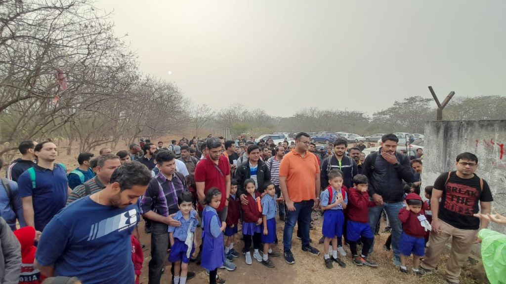 Sr.KG. father child trek (7)