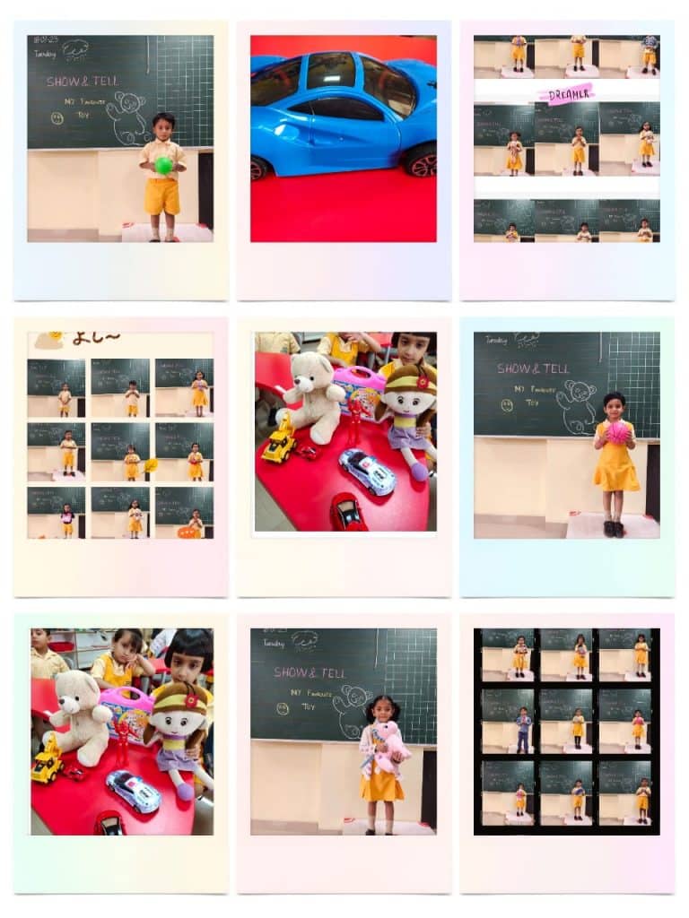 Show and tell activity on my favourite toy (2)