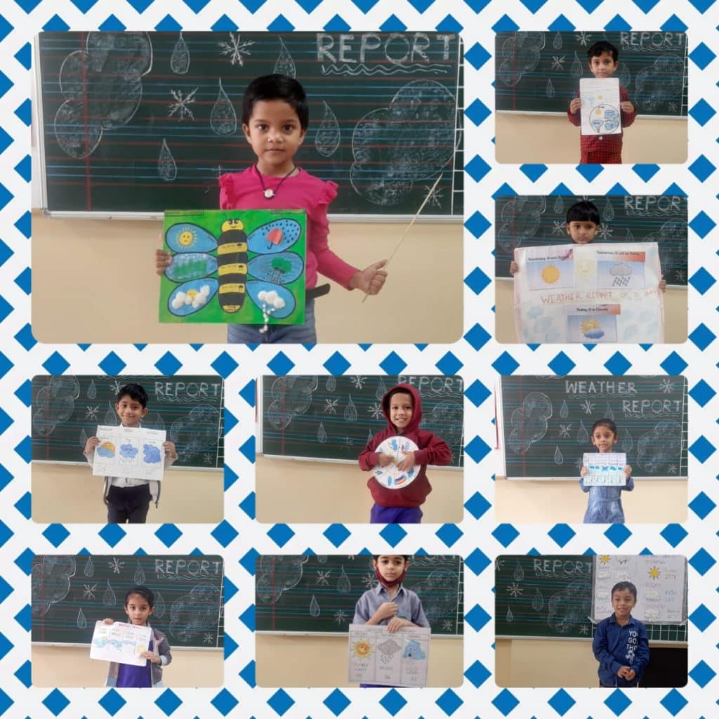 Weather Forecast Report Activity – Pre- Primary (1)