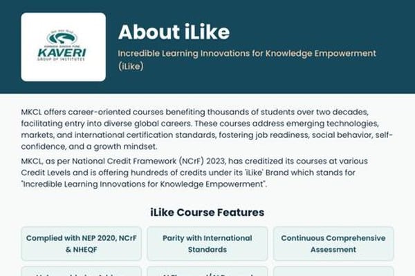 iLike Courses by Kaveri poster